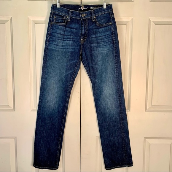 7 For All Mankind Standard Straight Jeans - Picture 3 of 17